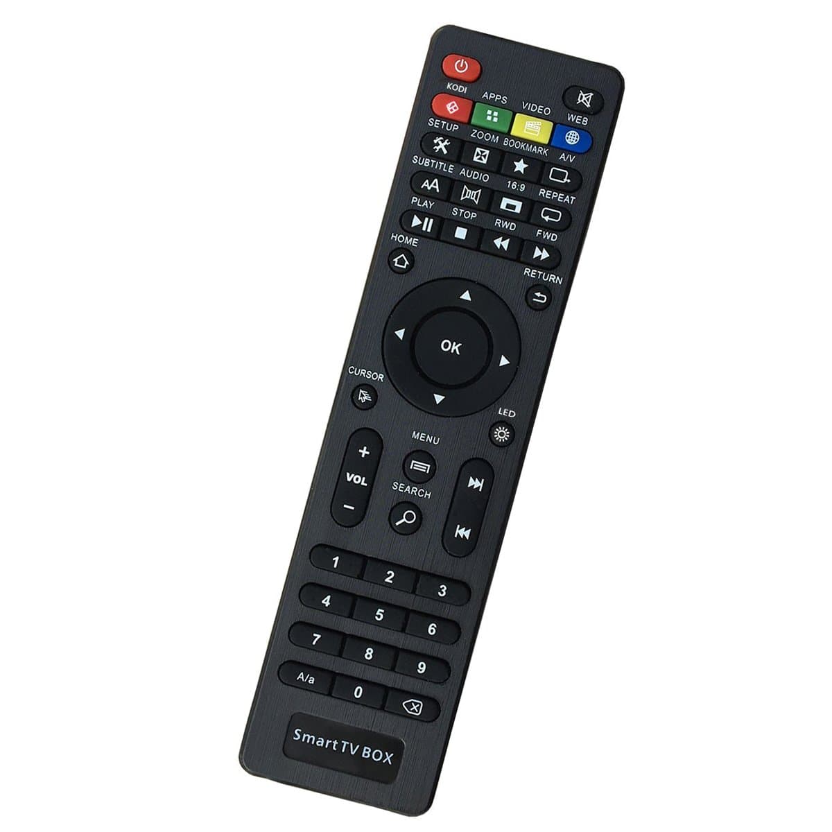 Replacement Remote Control Work for T95, T10, T10 Plus, T8 Pro, T95Z Pro, T95K Pro, T95V Pro, T95U Pro, T95W Pro, QBox Android TV Box IPTV Media Player (Not Compatible with Other Model TV Box)