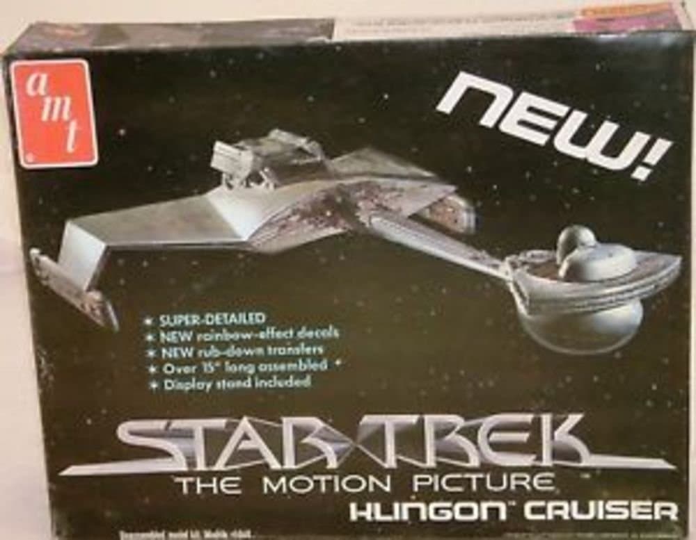AMT #S971 Klingon Plastic Model Kit from the Motion Picture