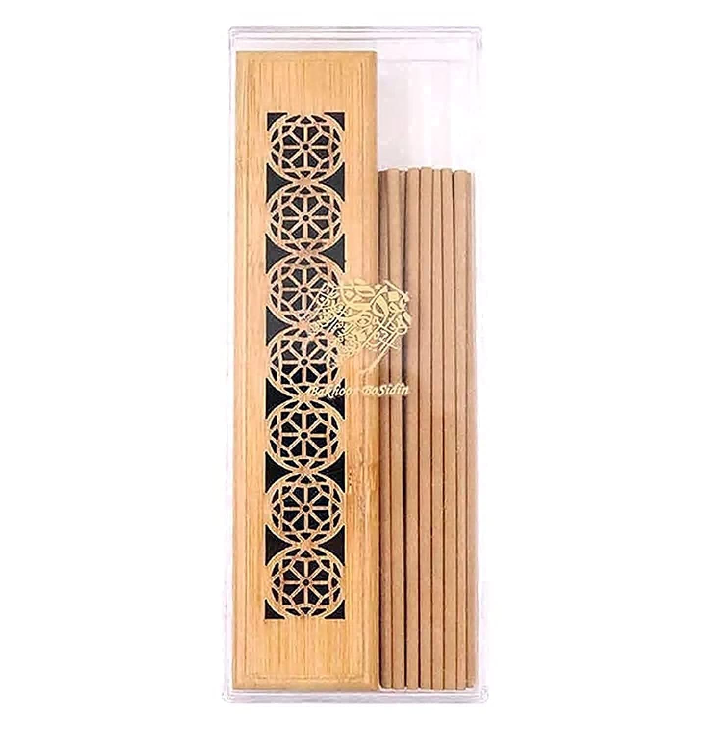 BoSidin Bakhoor - Oud Bakhoor Incense Sticks 40pcs 3mm for Car Incense Burner