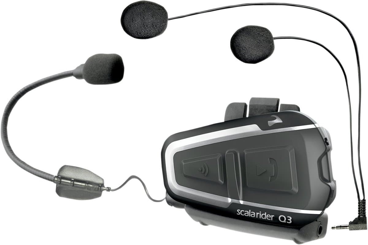 Cardo Systems - SRMS1102 - Scala Rider Q3 Multiset Communication System