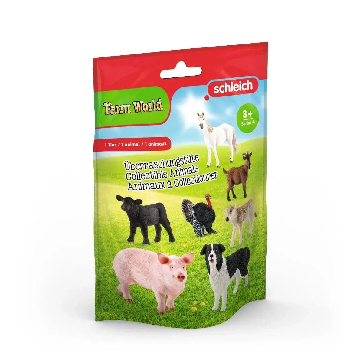 Farm World Surprise Toy for Kids with Mystery Farm Animal Figurine
