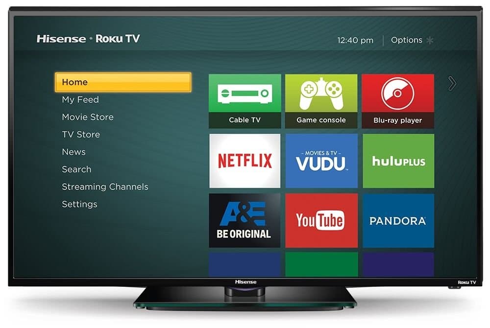 Hisense 40H4C 40-Inch 1080p Roku Smart LED TV (2015 Model)