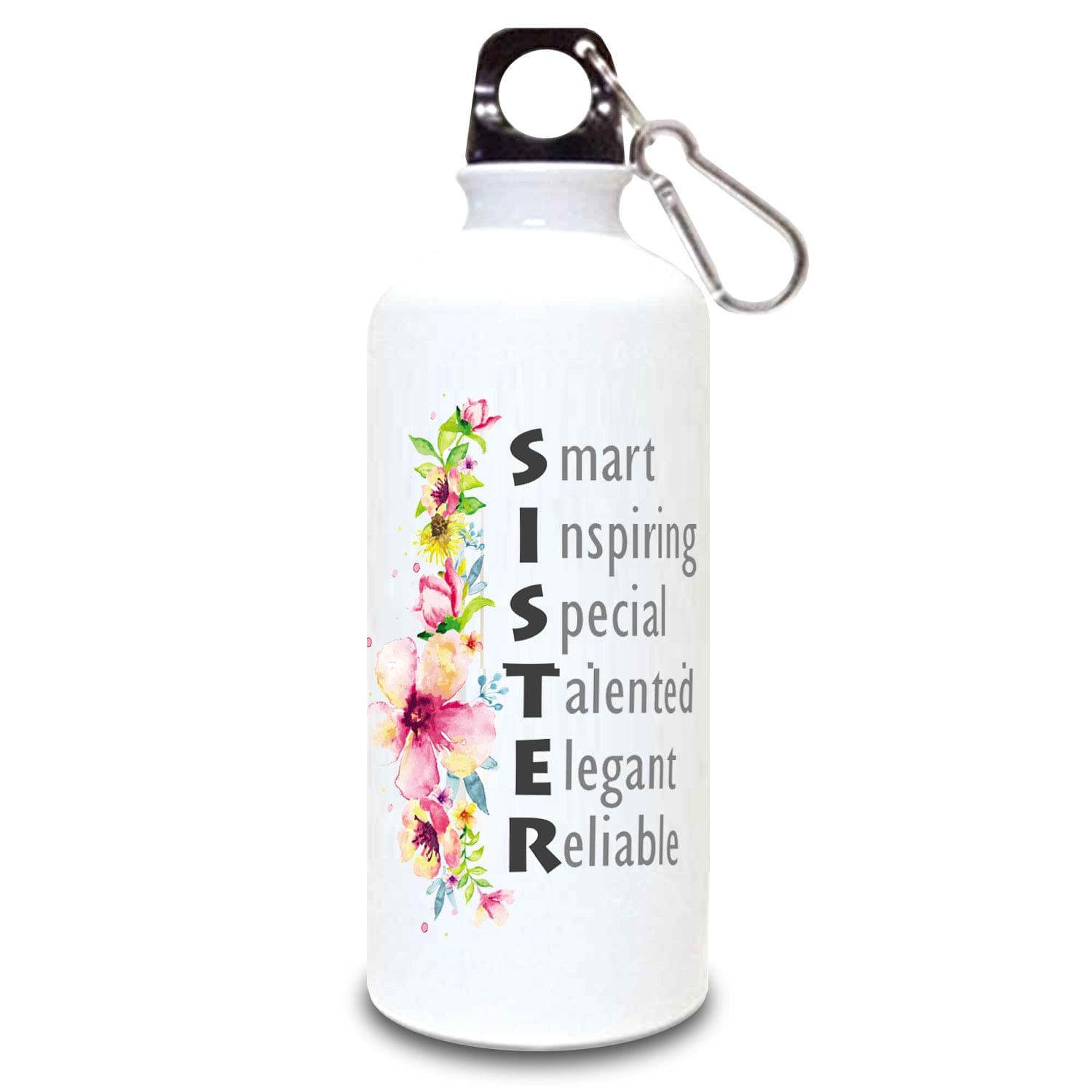 exciting Lives - Special Sister, Sipper Water Bottle - Gift for Christmas, Christmas Day, Birthday, Anniversary, Gift for Sisters, Sis, Behan, Women, Cousin, Sibling, Christmas gifts, Festive gifts