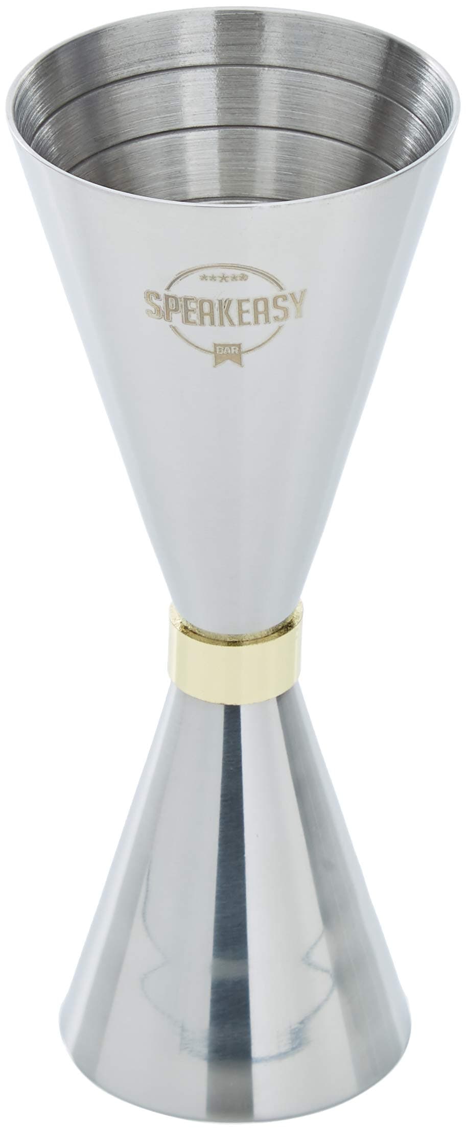 CJCC205 Mr. Slim Jigger 25/50Ml, Silver