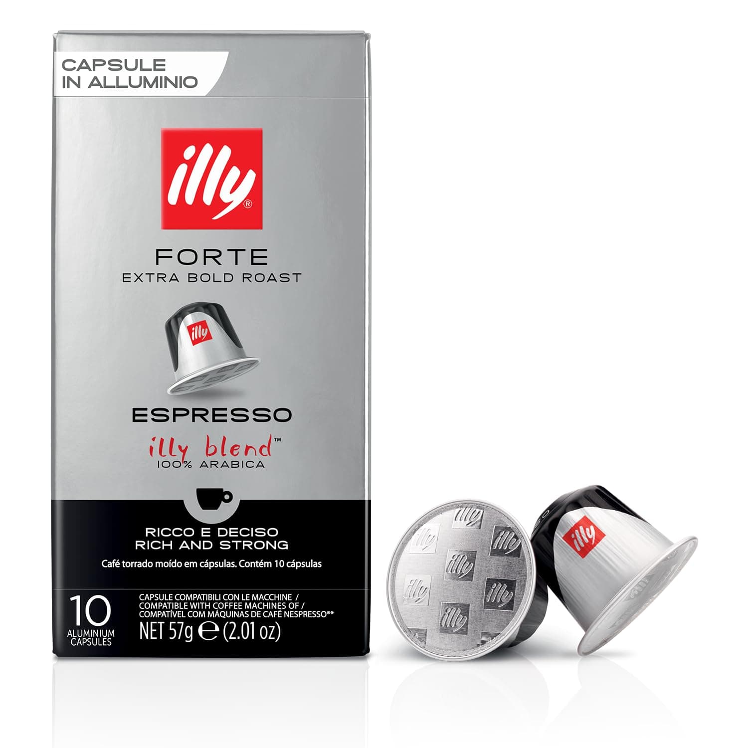Forte Nespresso Compatible Capsules 57g