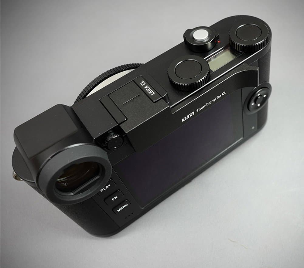 Lim's Metal Thumb Grip Support for Leica CL Black