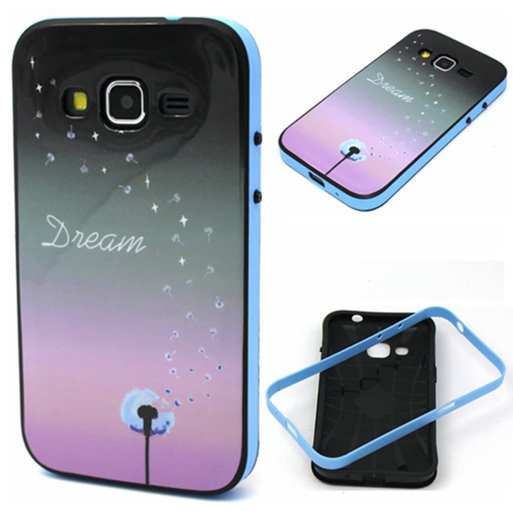 G360 Case, Galaxy Core Prime Case,Enjoy Sunlight Samsung Galaxy Prevail LTE Case Silicone Soft Back Protective Case Hybrid Bumper Popular Shockproof Case Cover for Samsung Galaxy Core Prime G360 / Prevail LTE Case with 1 Black Stylus Dandelion Dream