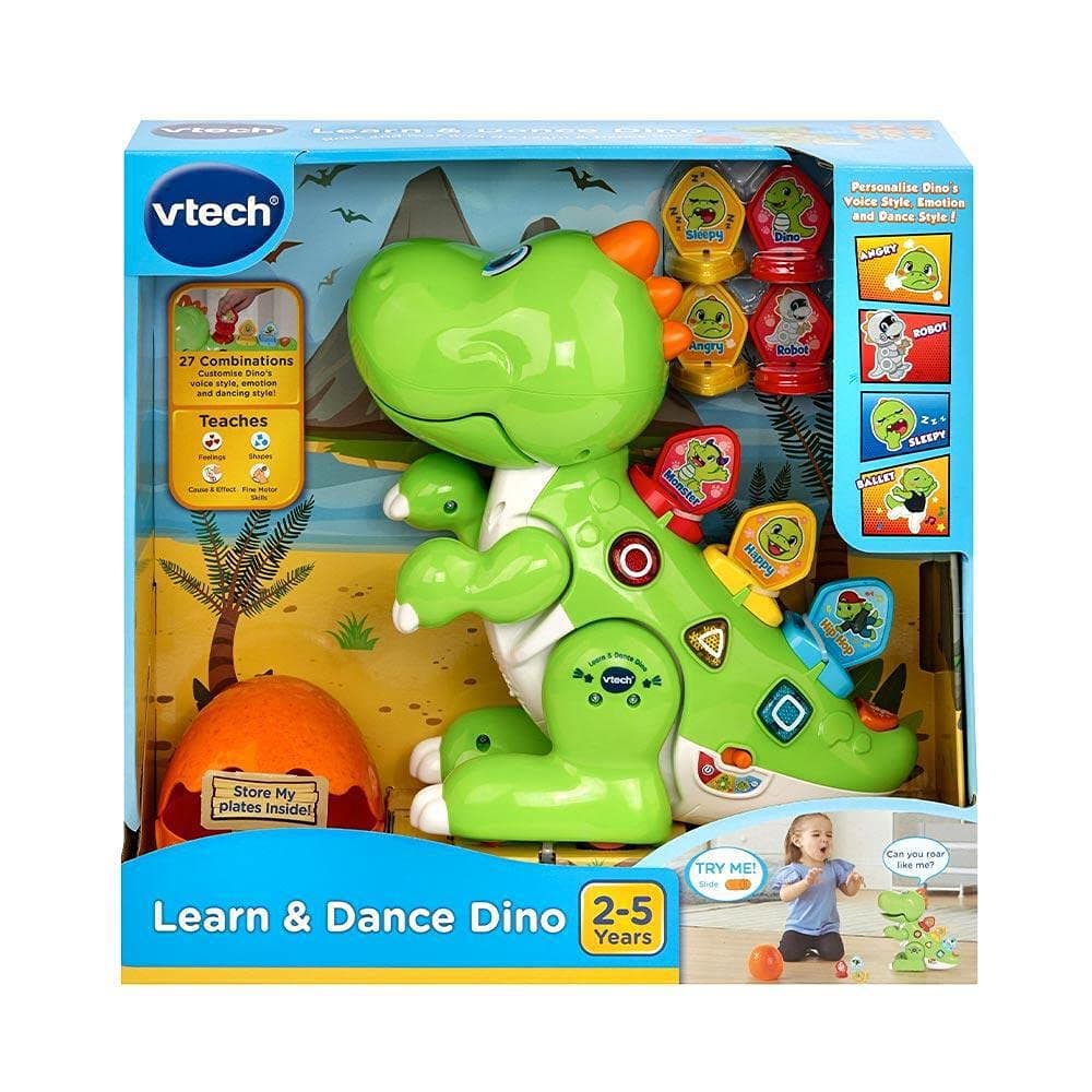 Learn & Dance Dino, Multi-Colour, Vt80-518703