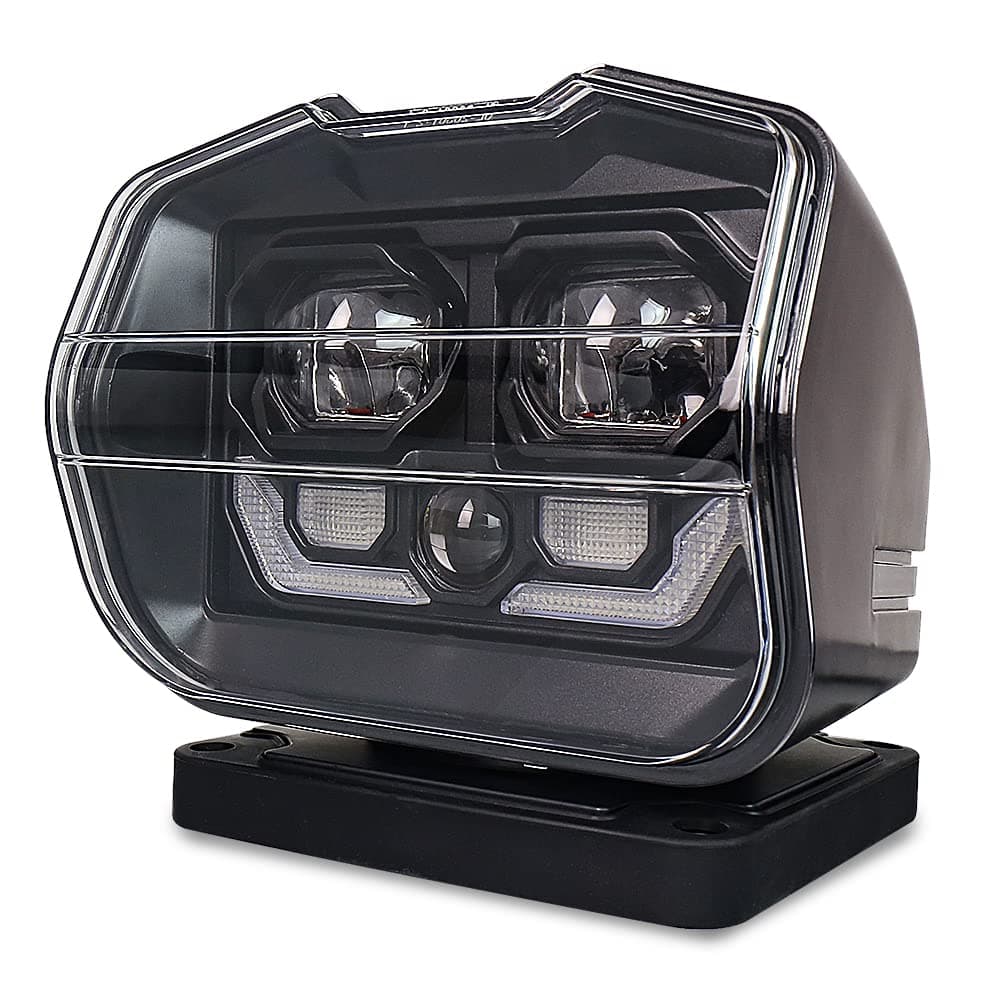 Led Headlights with Welcome Blue DRL Turn Signal Lights for 1988-1998 Chevy GMC C/K 1500 2500 3500 Suburban Silverado Tahoe Yukon