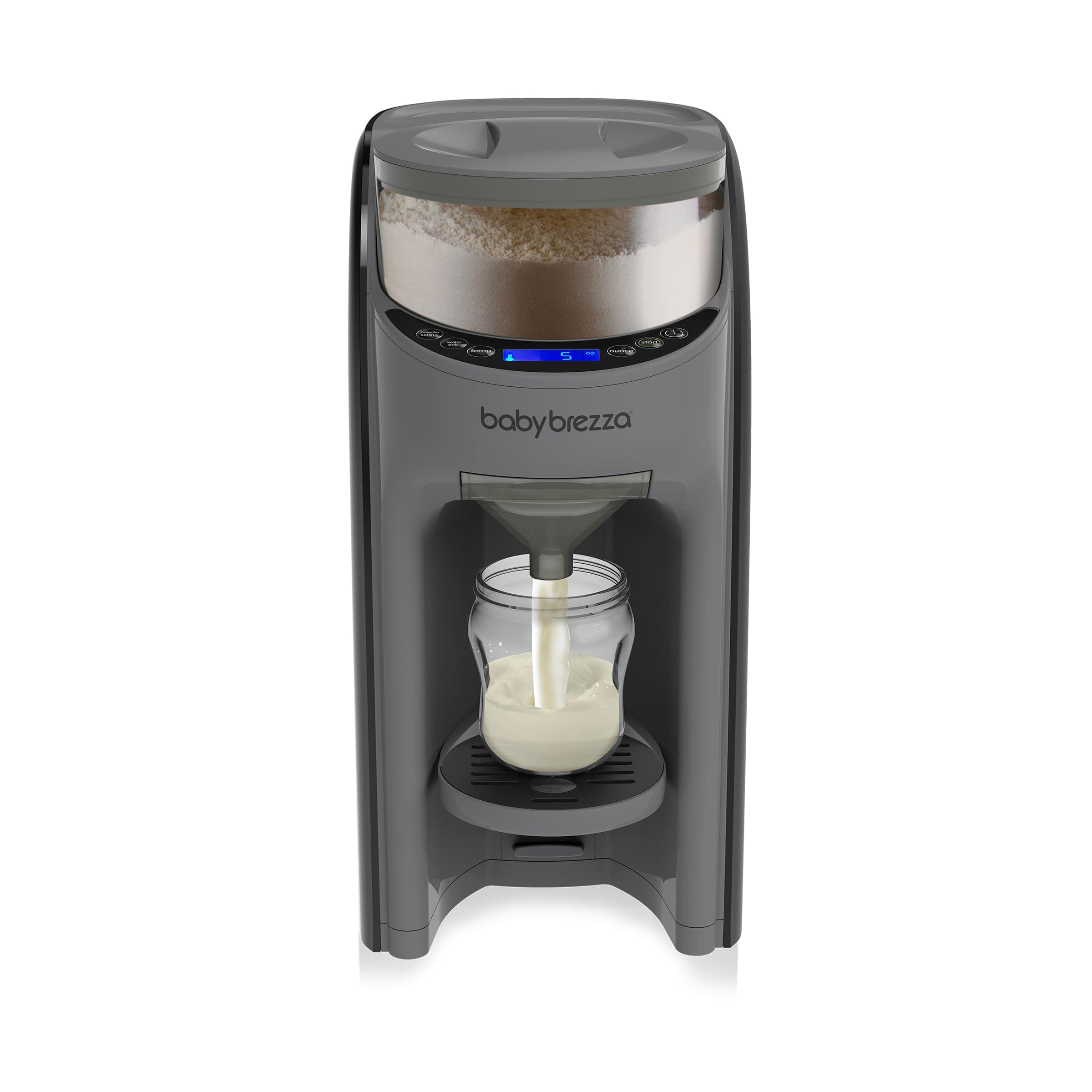 Formula Pro Advanced Formula Dispenser Machine - Automatically Mix a Warm Formula Bottle Instantly - Easily Make Bottle with Automatic Powder Blending, Charcoal