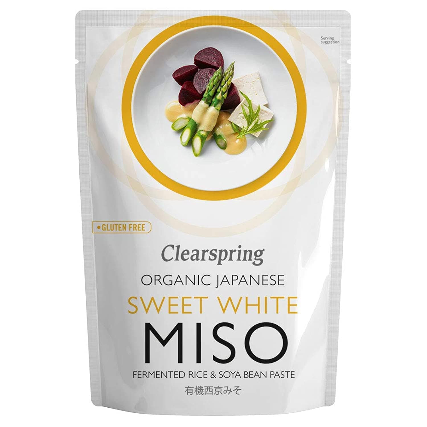Clearspring Sweet White Organic Miso Pouch 250g