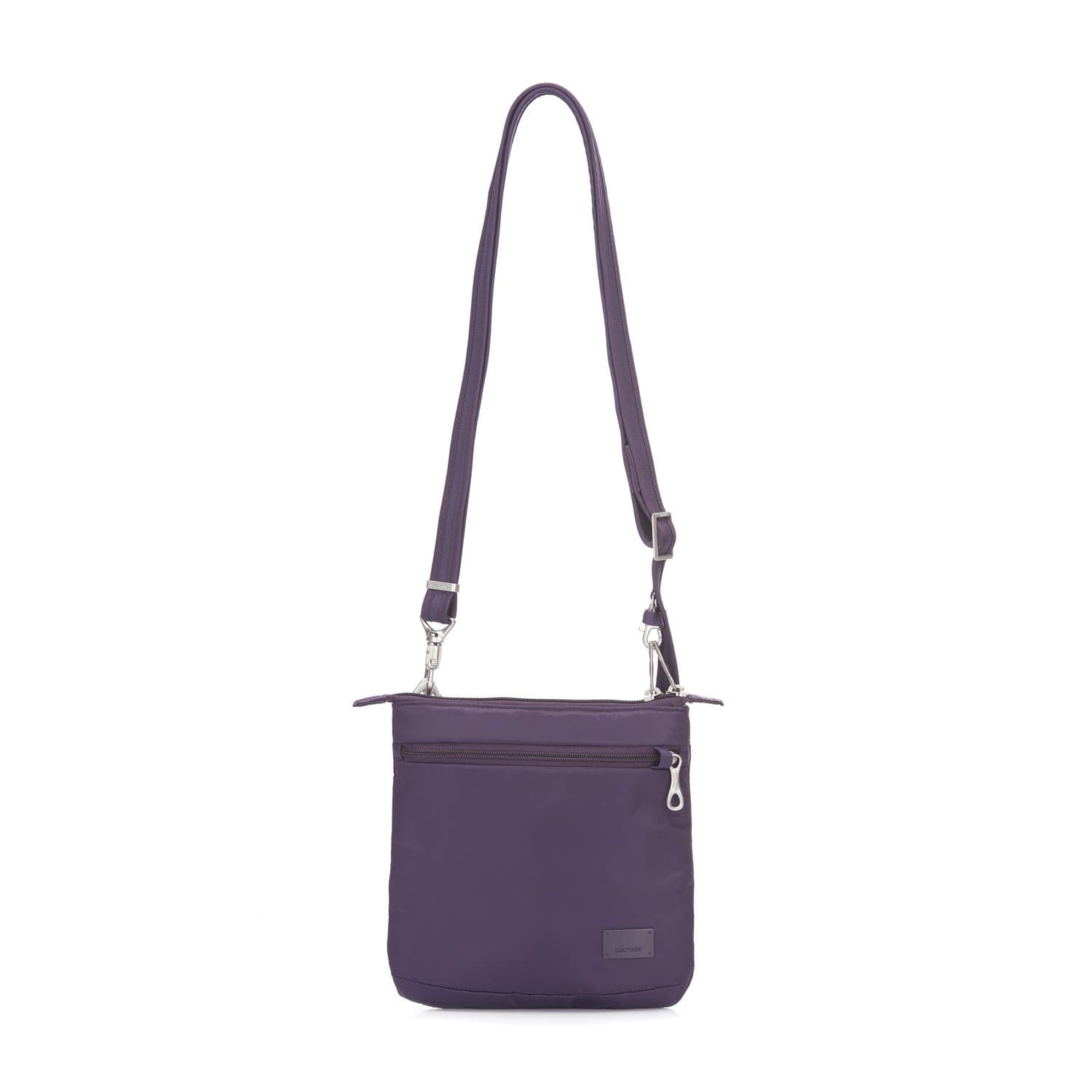 PacSafe Citysafe Cs50 Anti-Theft Crossbody Purse-Mulberry Travel Cross-Body Bag
