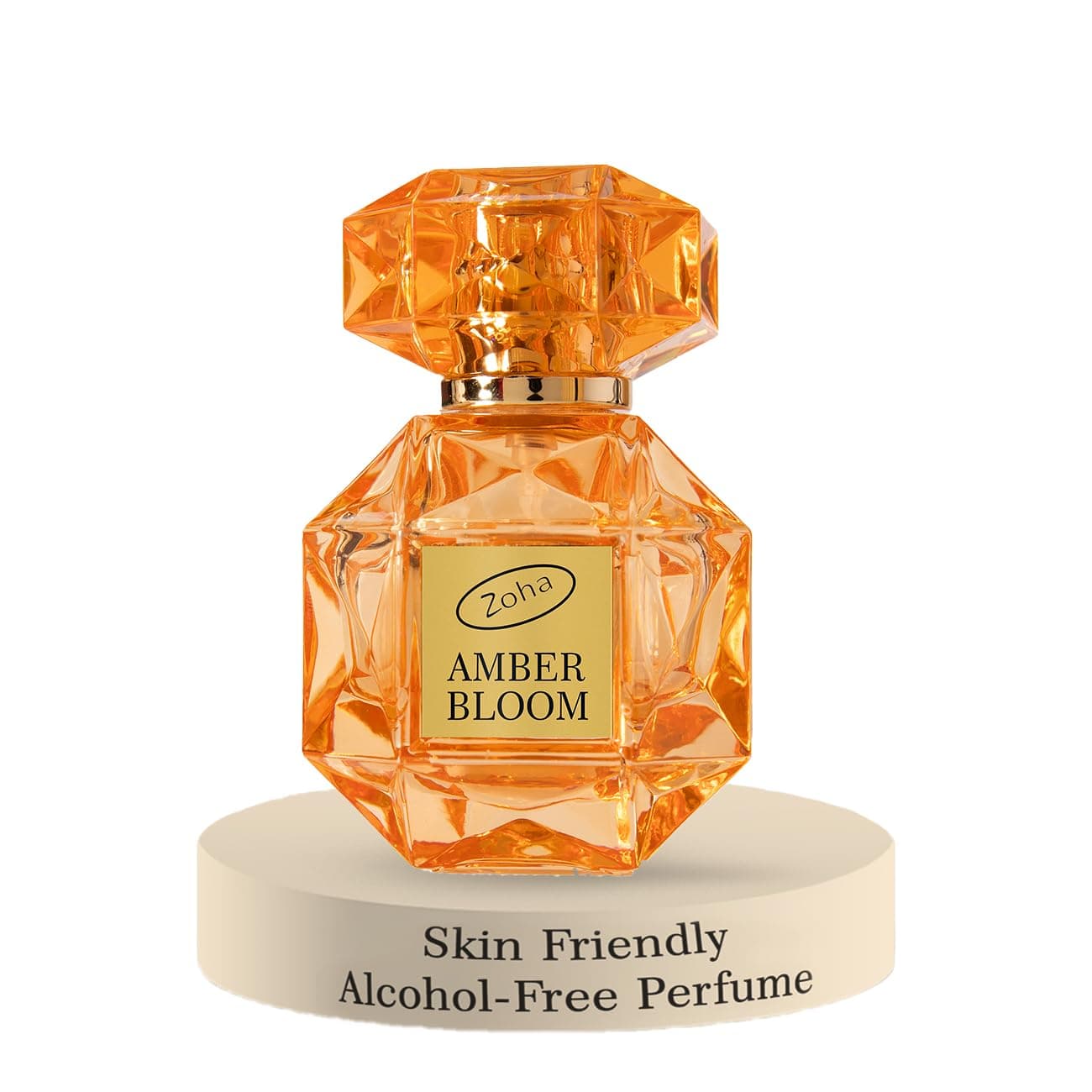 Zoha Amber Bloom - Amber Perfume for Women and Men, Alcohol Free Perfume and Layering Oil, Travel Size Clean Parfum, 30ml Spray