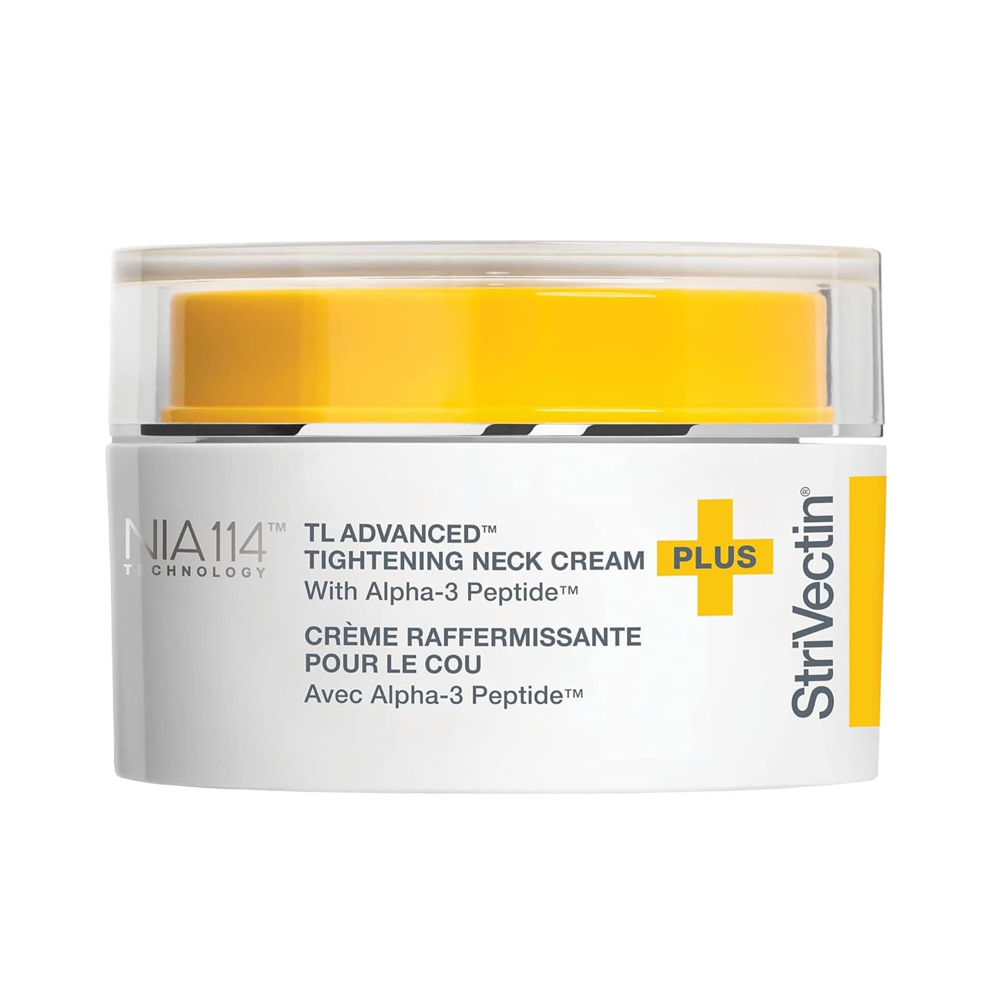 Tighten & Lift Advanced Neck Cream PLUS with Alpha-3 Peptides™ for Neck & Décolleté, Smoothing Look of Wrinkles & Fine Lines, Improves Crepey Skin & Vertical Lines, for Soft Smooth Skin