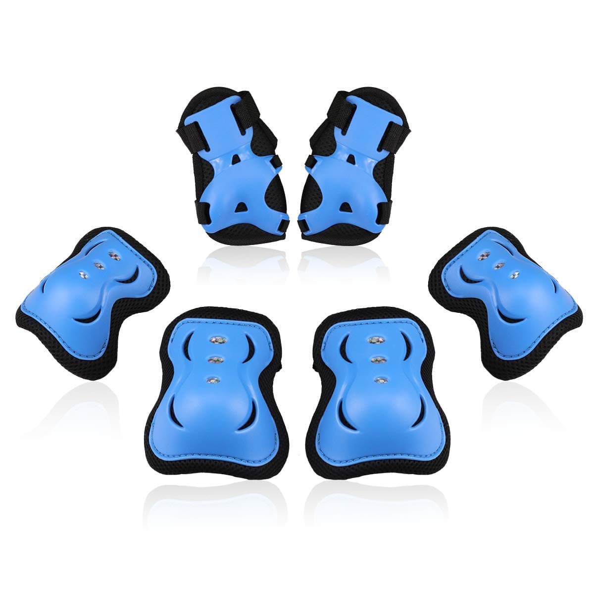 Kids/Youth Knee Pad Elbow Pads Guards Protective Gear Set for Roller Skates Cycling BMX Bike Skateboard Inline Skatings Scooter Riding Sports