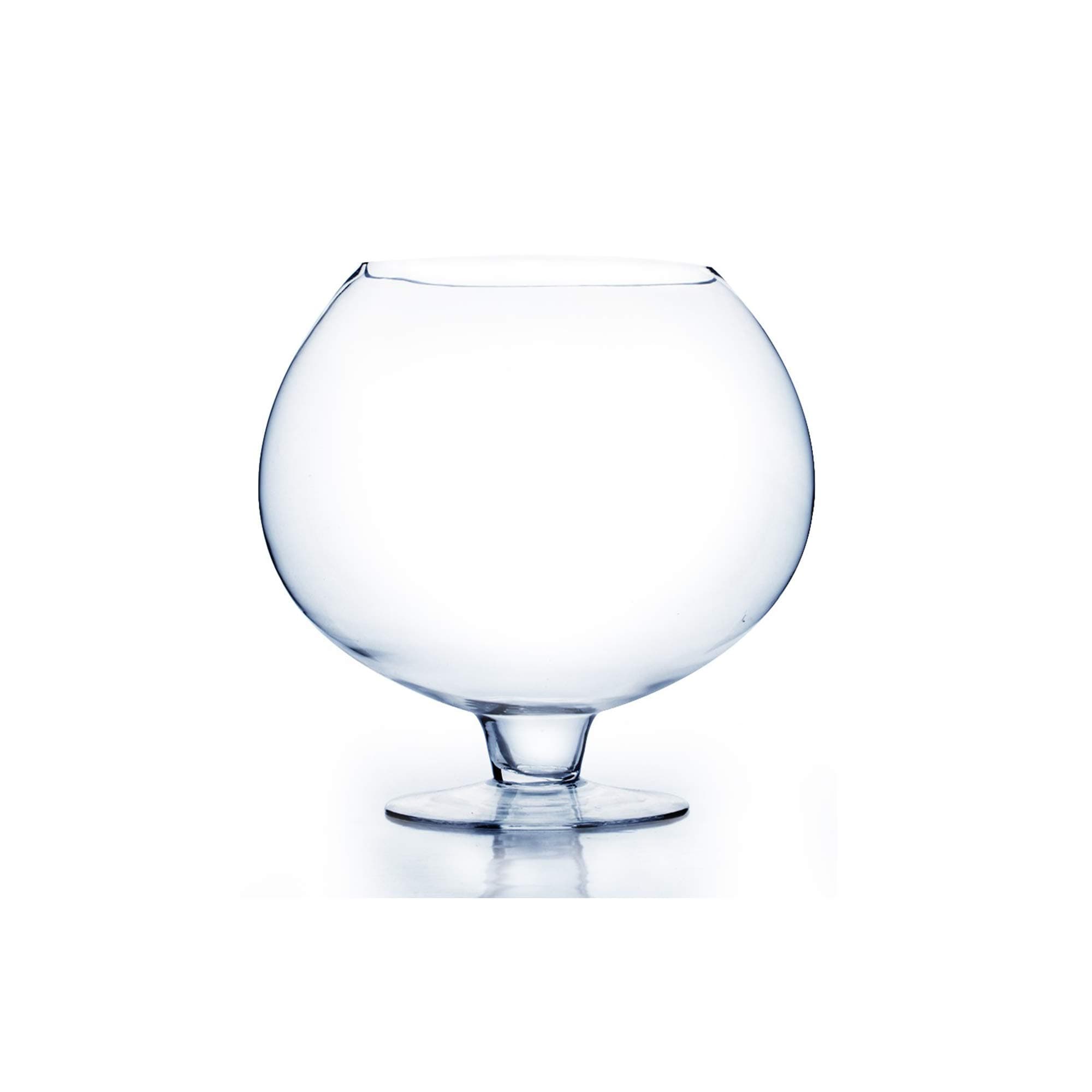 12-inch Clear Stem Bowl Vase