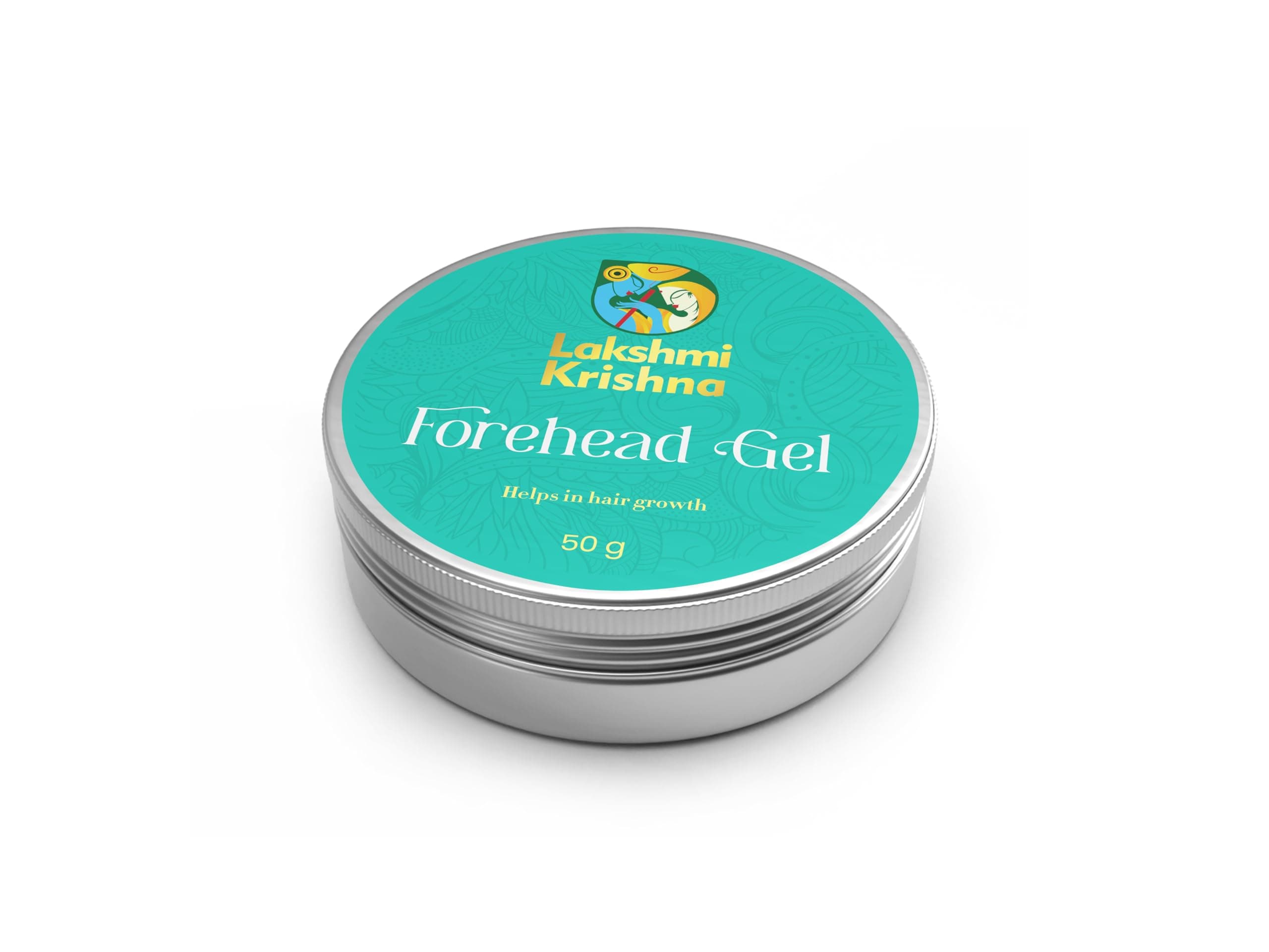 Lakshmi Krishna Naturals Forehead Gel, 50gm | Soothing & Hydrating Gel for Smooth Skin | Reduces Fine Lines & Wrinkles | Anti-Aging Formula| Refreshing & Non-Greasy| Suitable for All Skin Types|