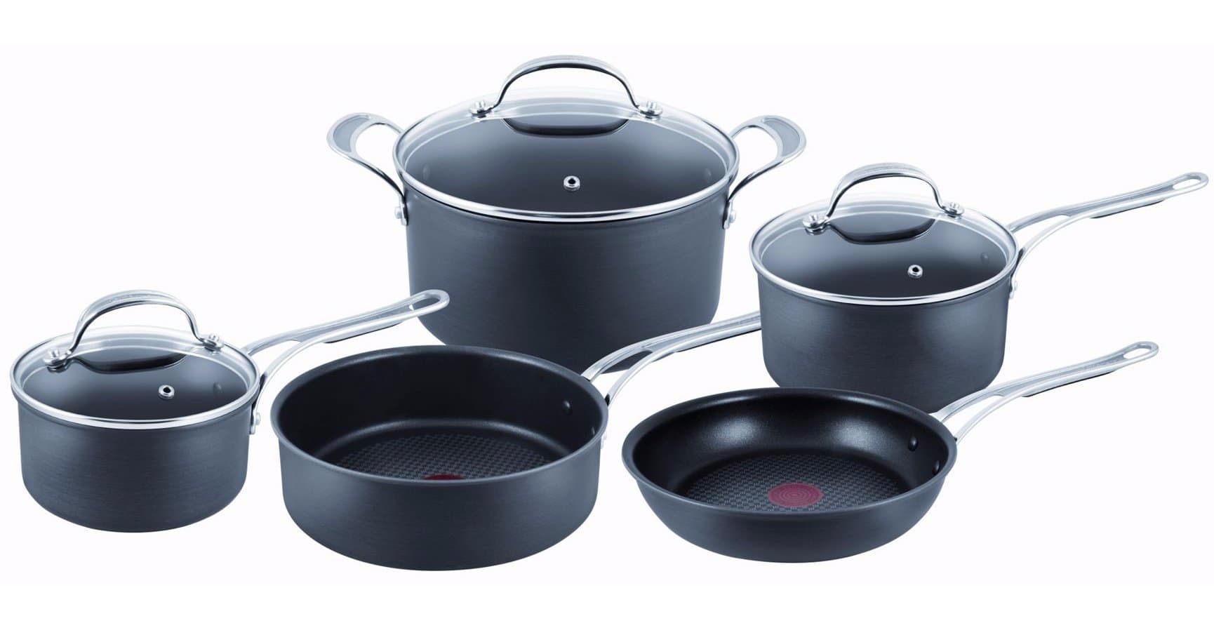Tefal Jamie Oliver Professional Series Hard Anodised 5 Piece Set