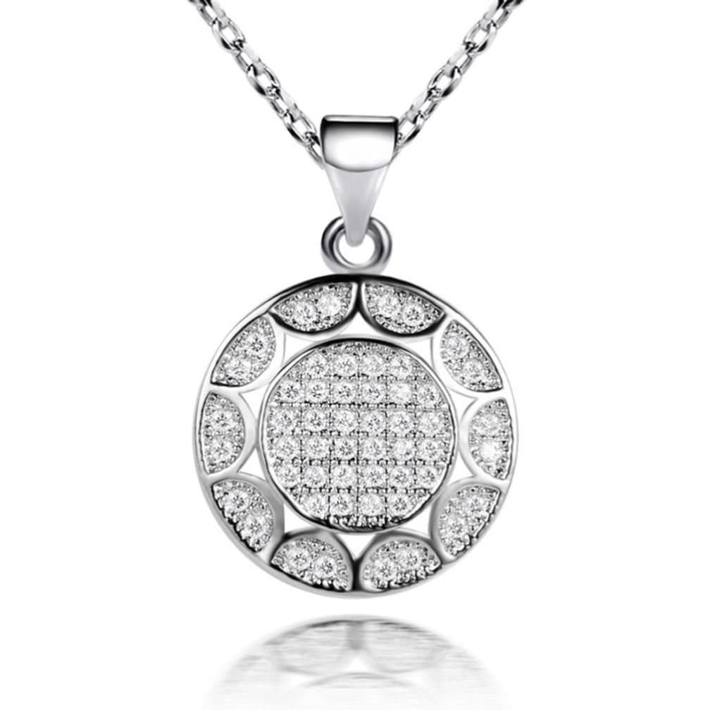 Jewelryking Fashion Jewelry The New Modern Minimalist Style Pendant Necklace Over Drilling Zircon