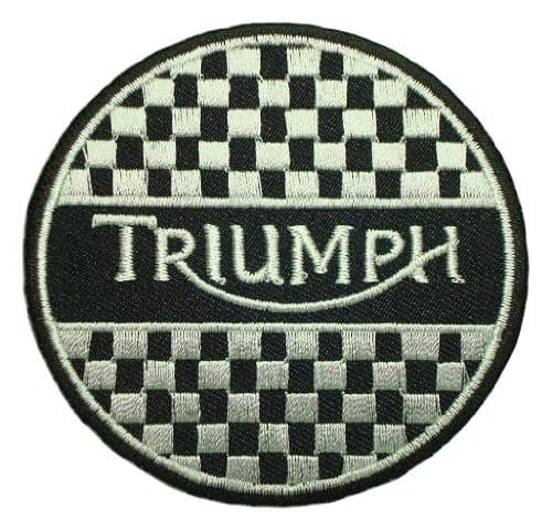 Triumph Motorcycles Racing Biker Vintage Logo T Shirt BT09 Patches
