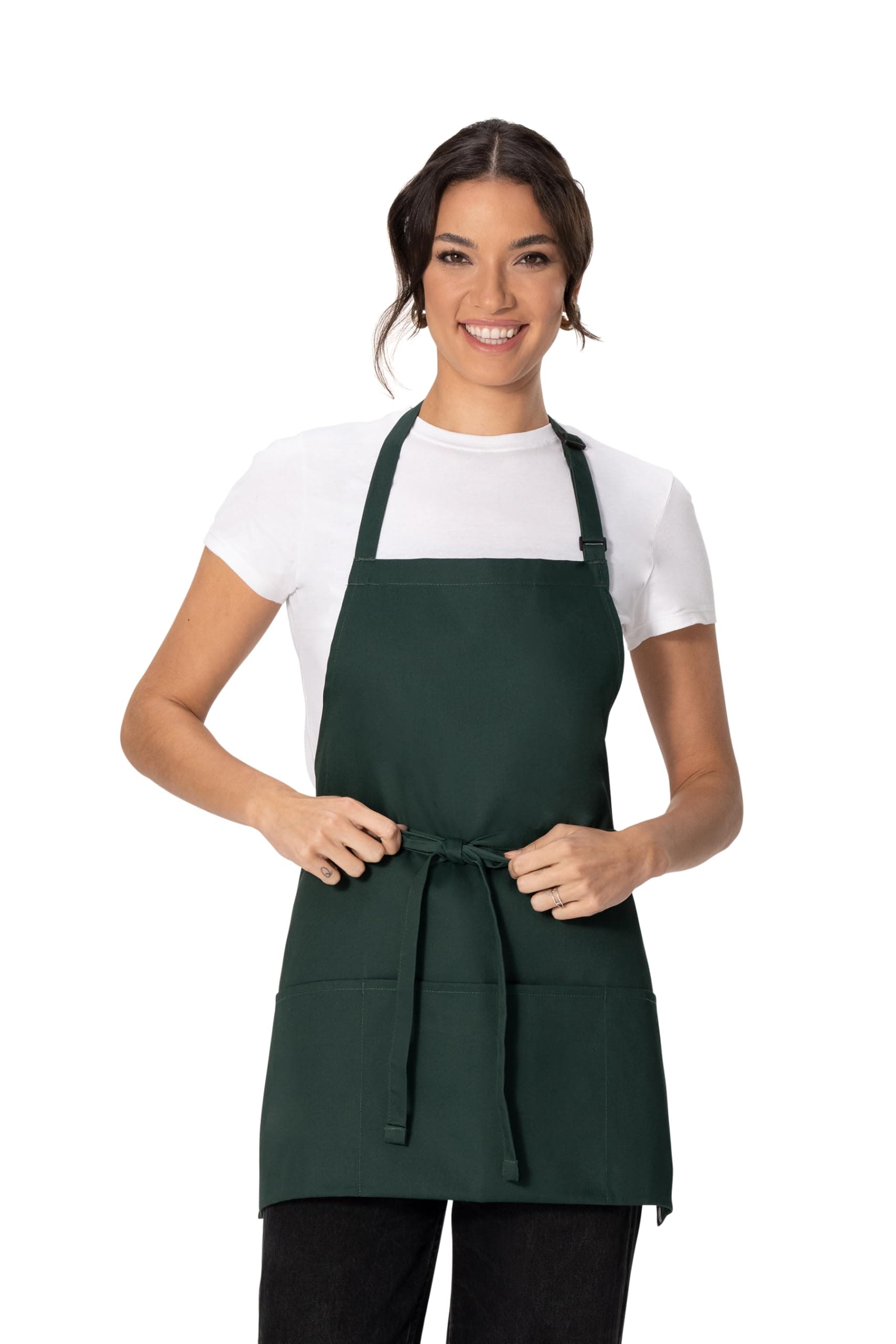 Chef Works Unisex Three Pocket Apron