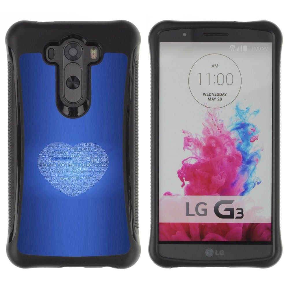 SHIMIN CAO@ Chelsea Football Love Soccer Rugged Hybrid Armor Slim Protection Case Cover Shell For LG G3 D858