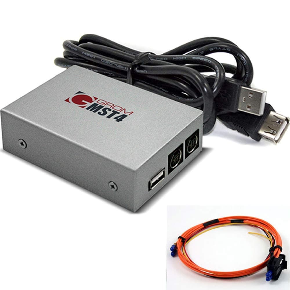 GROM Audio MST4 kit compatible with 2005+ C30 S40 V50 C70 XC90 with 6 CD system. Fibre Optic M.O.S.T