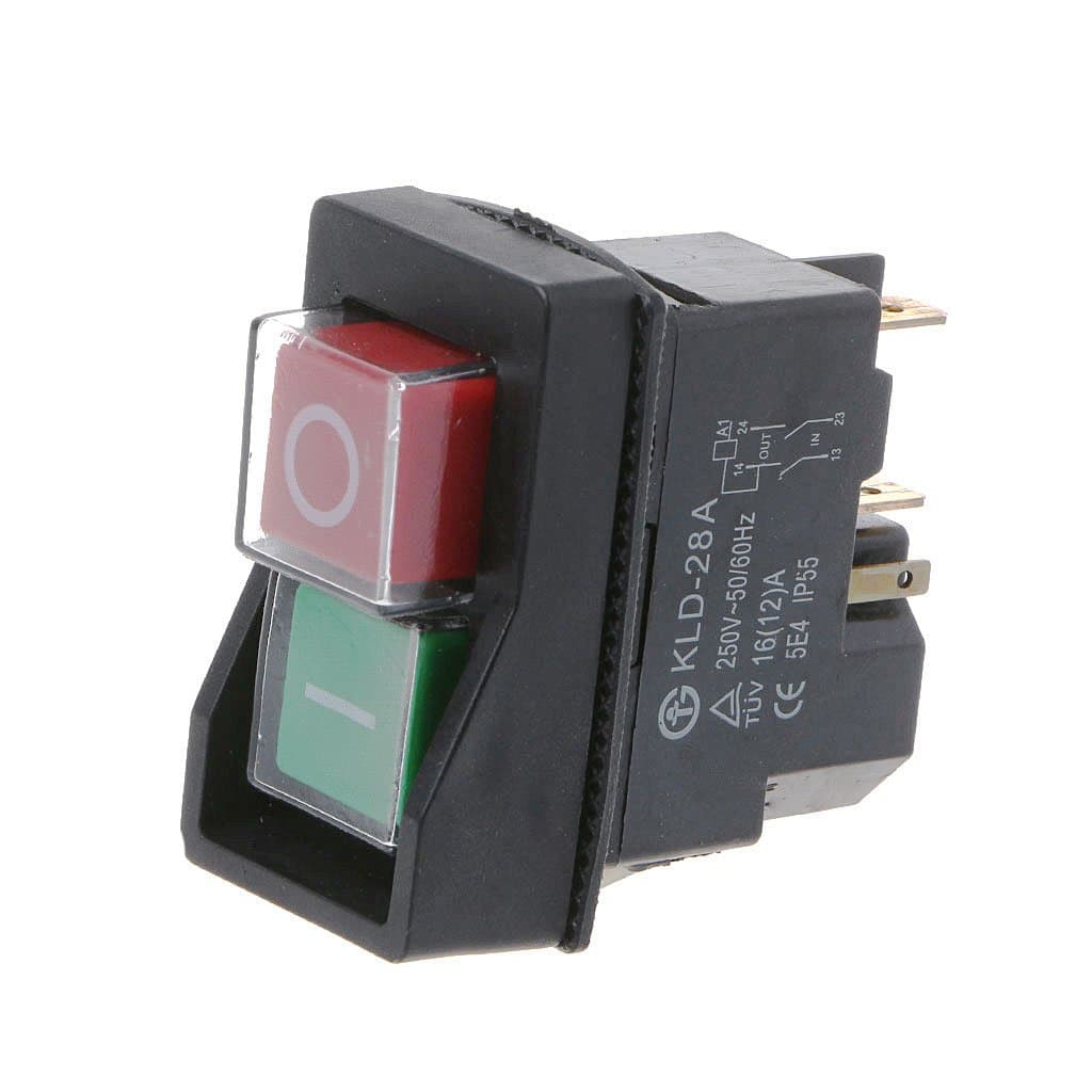 KLD-28A Waterproof Magnetic Switch Explosion-proof Push button Switches 220V IP55