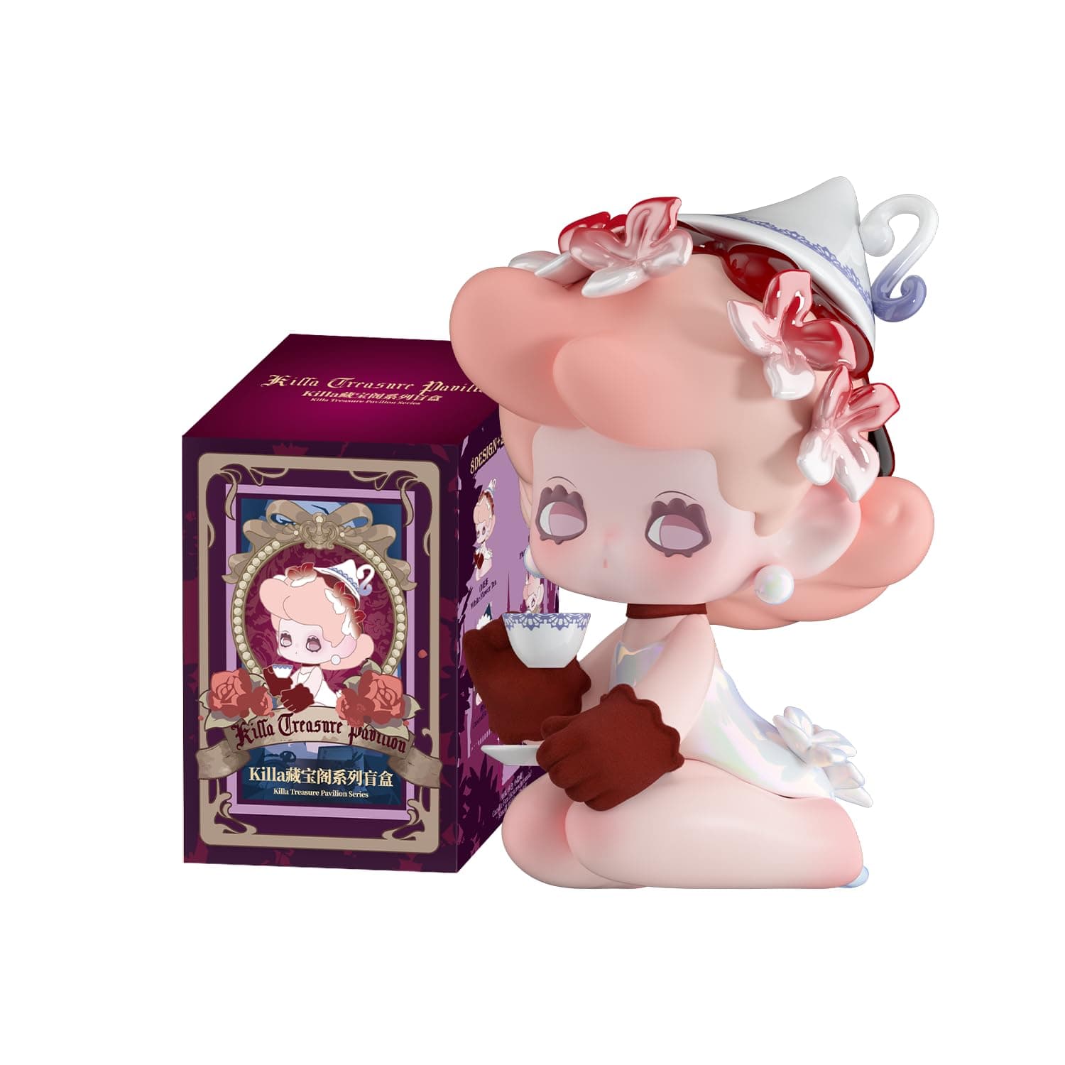 Killa Treasure Pavilion Series Blind Box 1PC Blind Bag Cute Blind Box Figures Random Collection for Birthday Party
