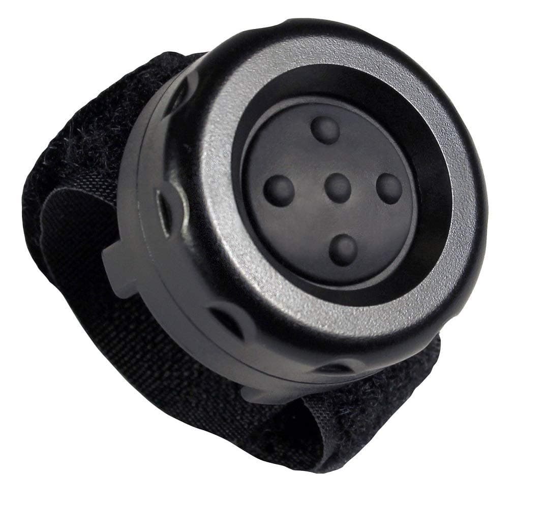 PRYMEBLU® Bluetooth Wireless PTT Button Switch ZELLO, Wave Communicator, ESChat, Unity, Streamwide and Many Other PoC Push-to-Talk Apps (BT-PTT-Z Mini)