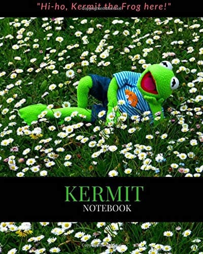 Kermit Notebook: Lined Composition Kermit Notebook