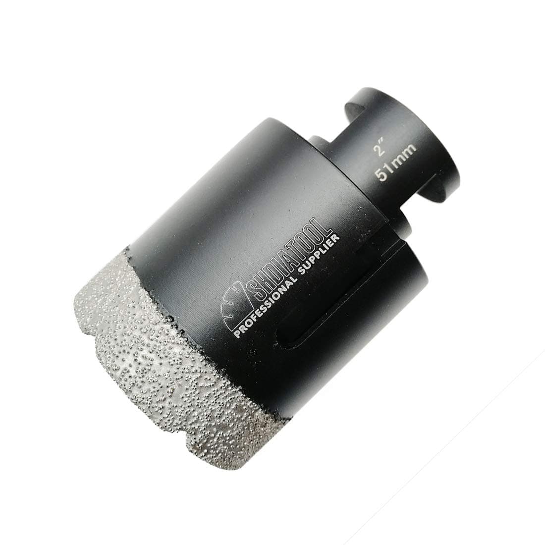 SHDIATOOL Diamond Core Drill Bits 2-Inch for Porcelain Ceramic Tile Marble Brick Vacuum Brazed Hole Saw 51mm