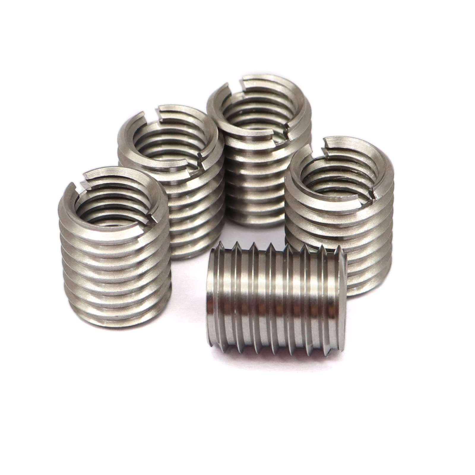 FZJDSD 5 Pcs Thread Adapters Sleeve Reducing Nut for M10 10MM Male to M8 8MM Female - REDUCERS Female Screw Sleeve Conversion Nut