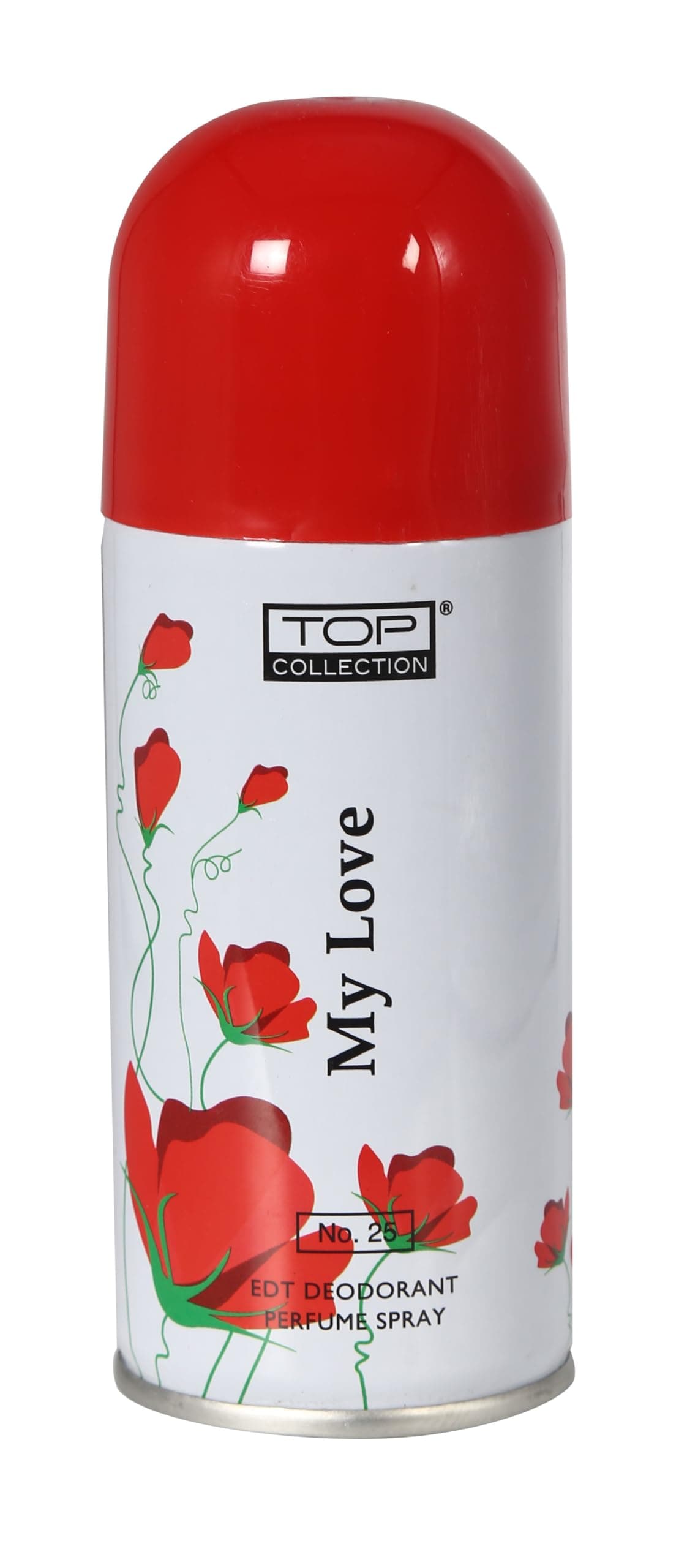 Top Collection Deodorant Spray - My Love | Sensually Floral Fruity Fragrance | Long Lasting Powerful Scent | Premium Body Spray For Women | Daily Use Deodorant For Women | 150ml | Made in U.A.E