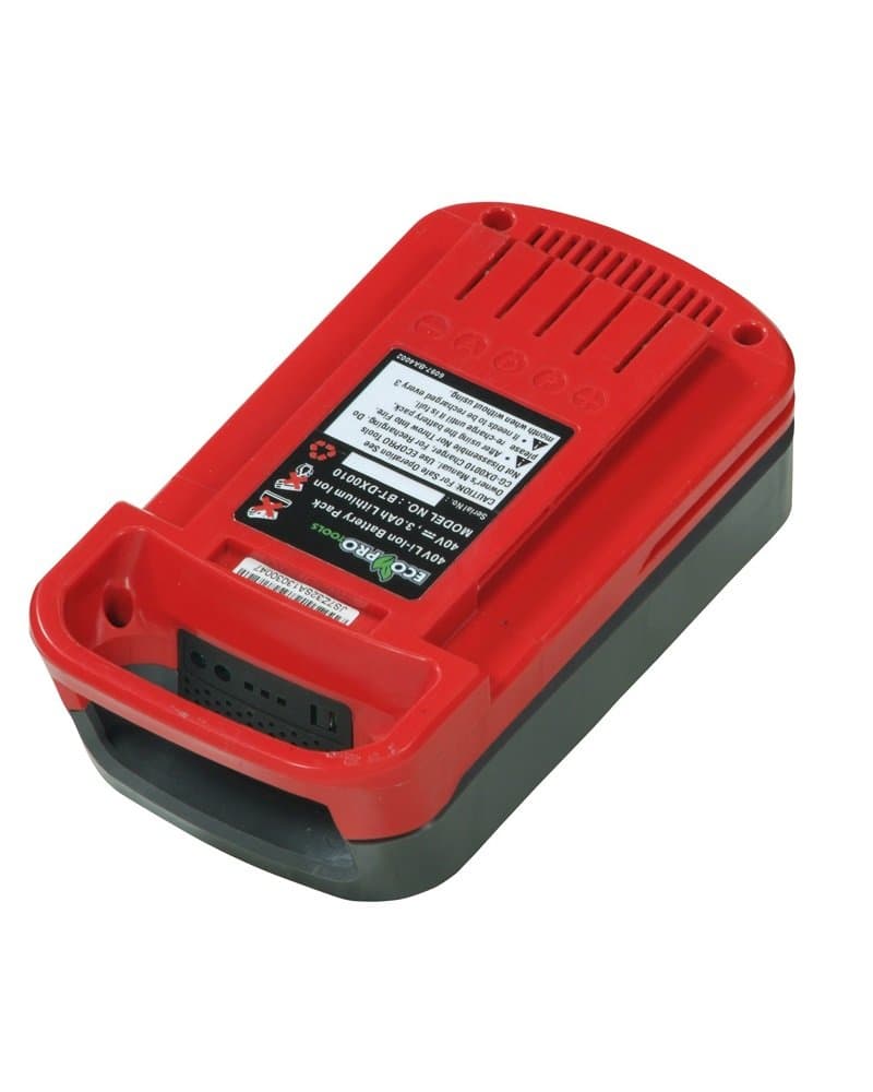 BT-DX0010 Battery, 3-Amp Hour Rating, 40-volt