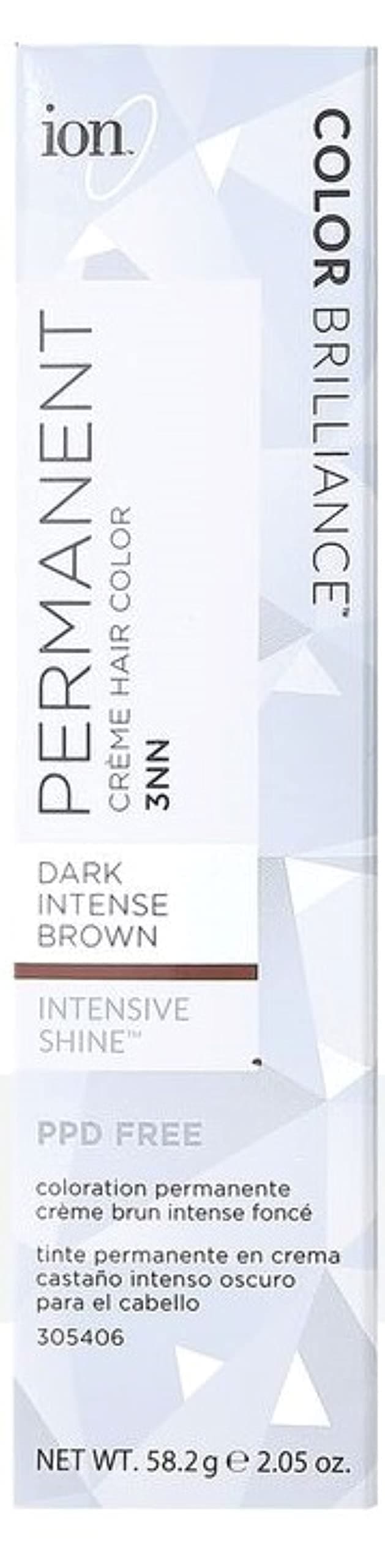 Brand Color Brilliance Permanent Cream Hair Color, 3NN Dark Intense Brown, Nourishing, Paraphenylenediamine Free, 100% Gray Coverage, Vegan and Cruelty Free, 2.05 Ounce