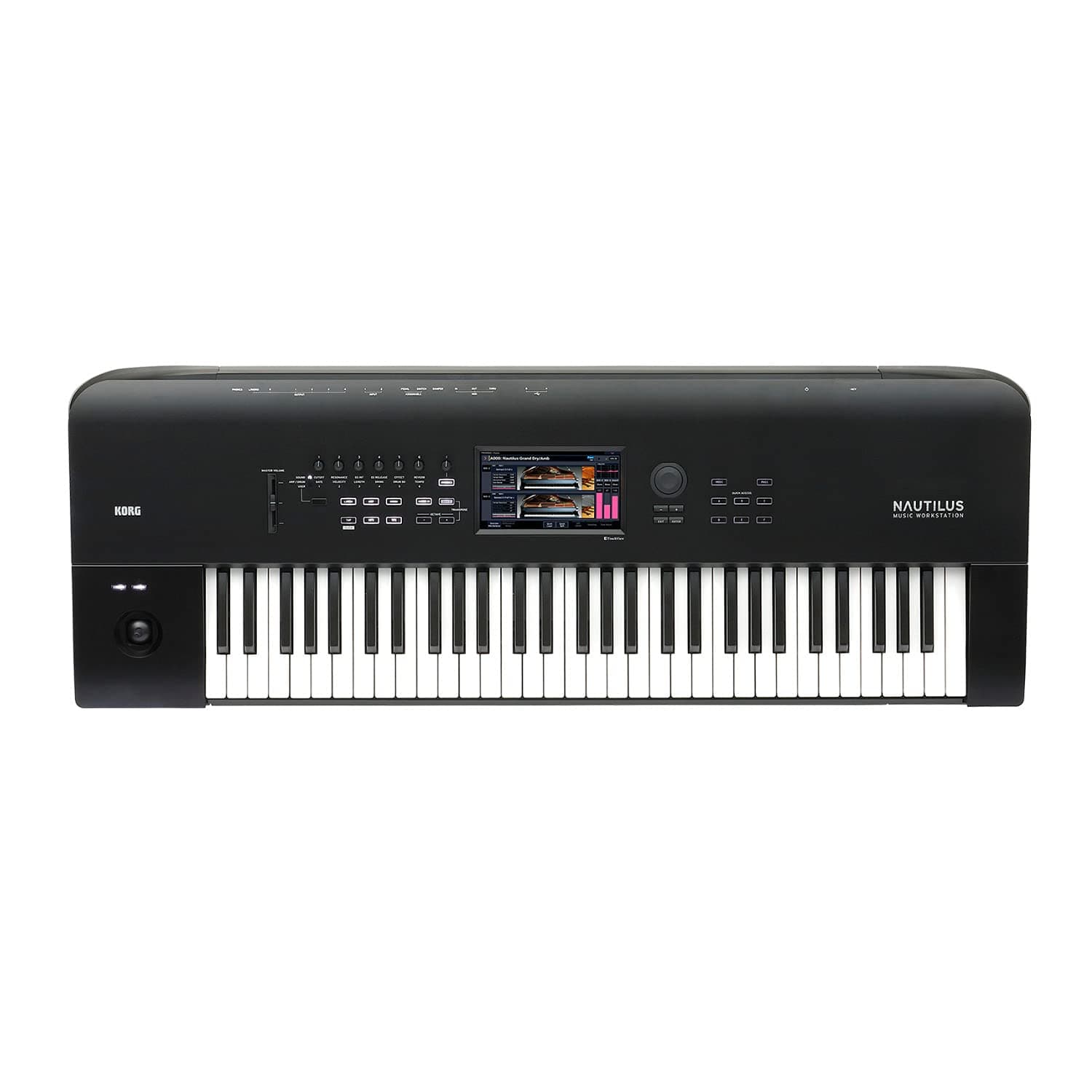 Nautilus 61-Keys Music Workstation Keyboard with Power Supply