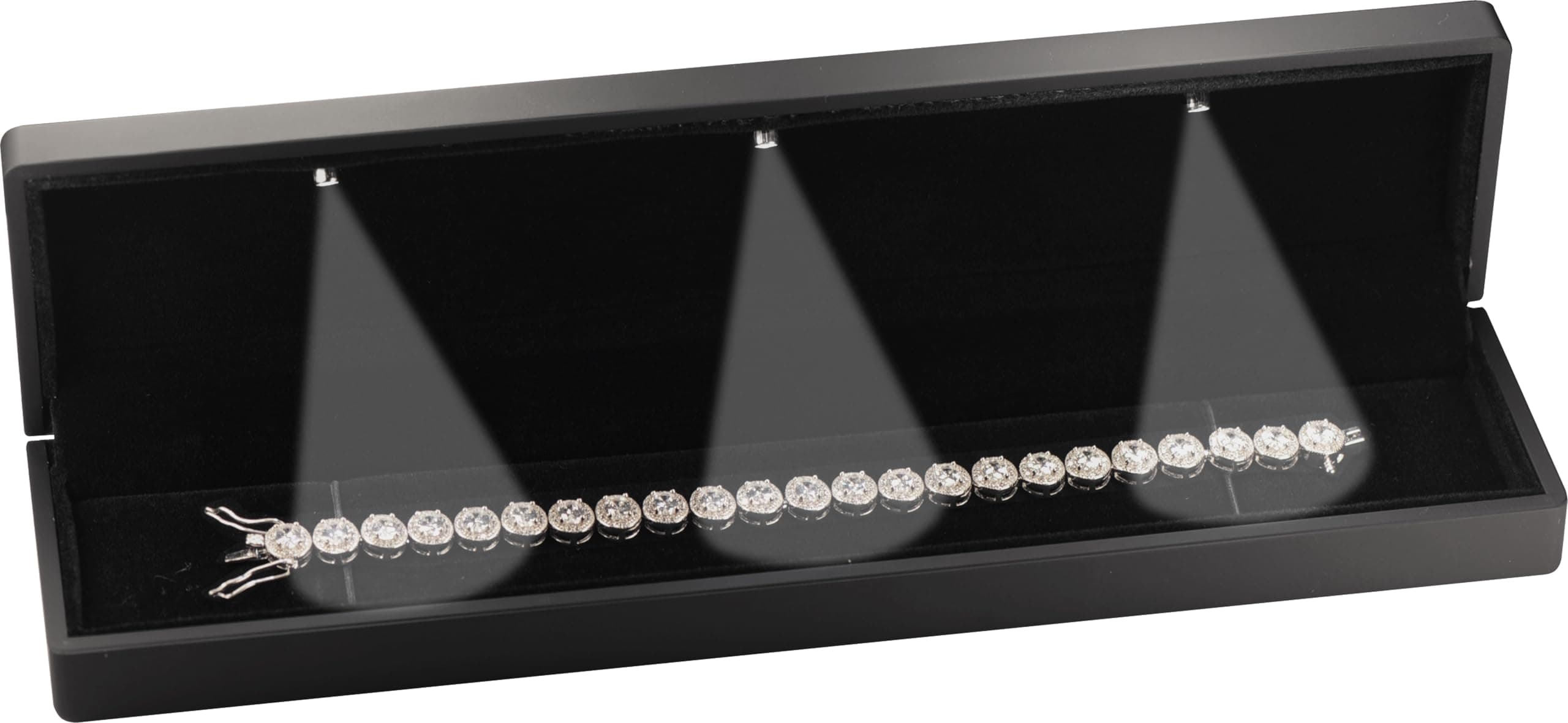 Jewellery Pak LEDãã©ãã¯ãã¬ã¹ã¬ããããã¯ã¹ãã©ã°ãžã¥ã¢ãªãŒLEDãã¬ã¹ã¬ããããã¯ã¬ã¹ãžã¥ãšãªãŒã®ããããã¯ã¹ãã©ã€ãä»ããã¬ãã£ãŒã¹ãã¬ãŒã«ãºçšãã¡ã³ãºããã¯ã¹å¯žæ³8.86(å¹
)Ã1.97ã€ã³ã(奥è¡ã)Ã1.38(é«ã)ã