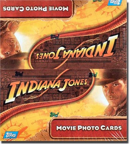 Indiana Jones and amp; The Crystal Skull Movie Trading Cards Box of 24
