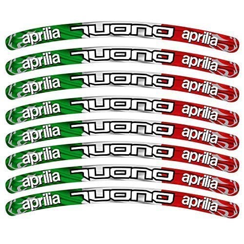 Aprilia Tuono wheel rim graphics stickers decals