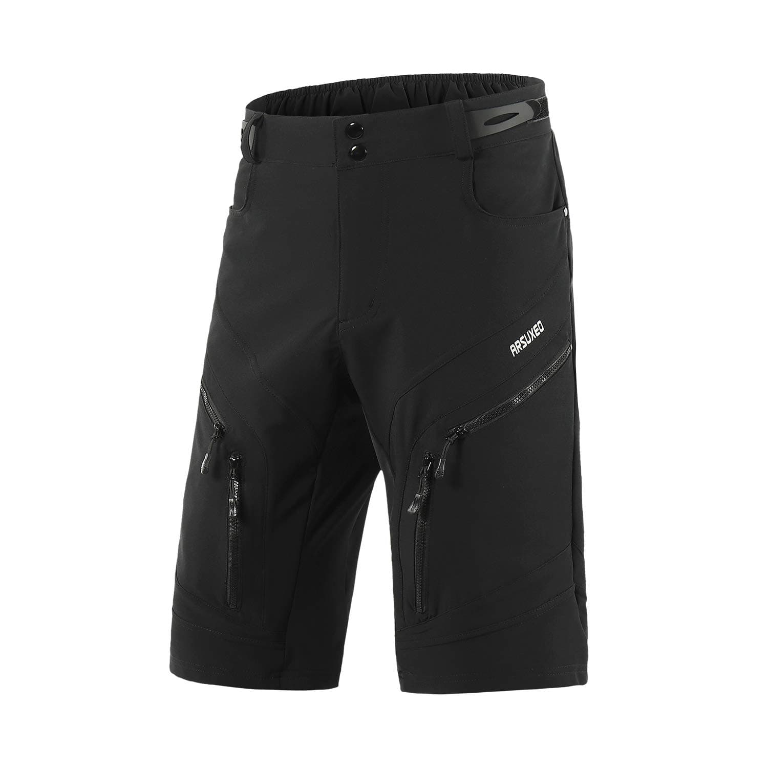 Men's Cycling Shorts Loose Fit Mountain Bike Shorts Padded Water Resistant 1903
