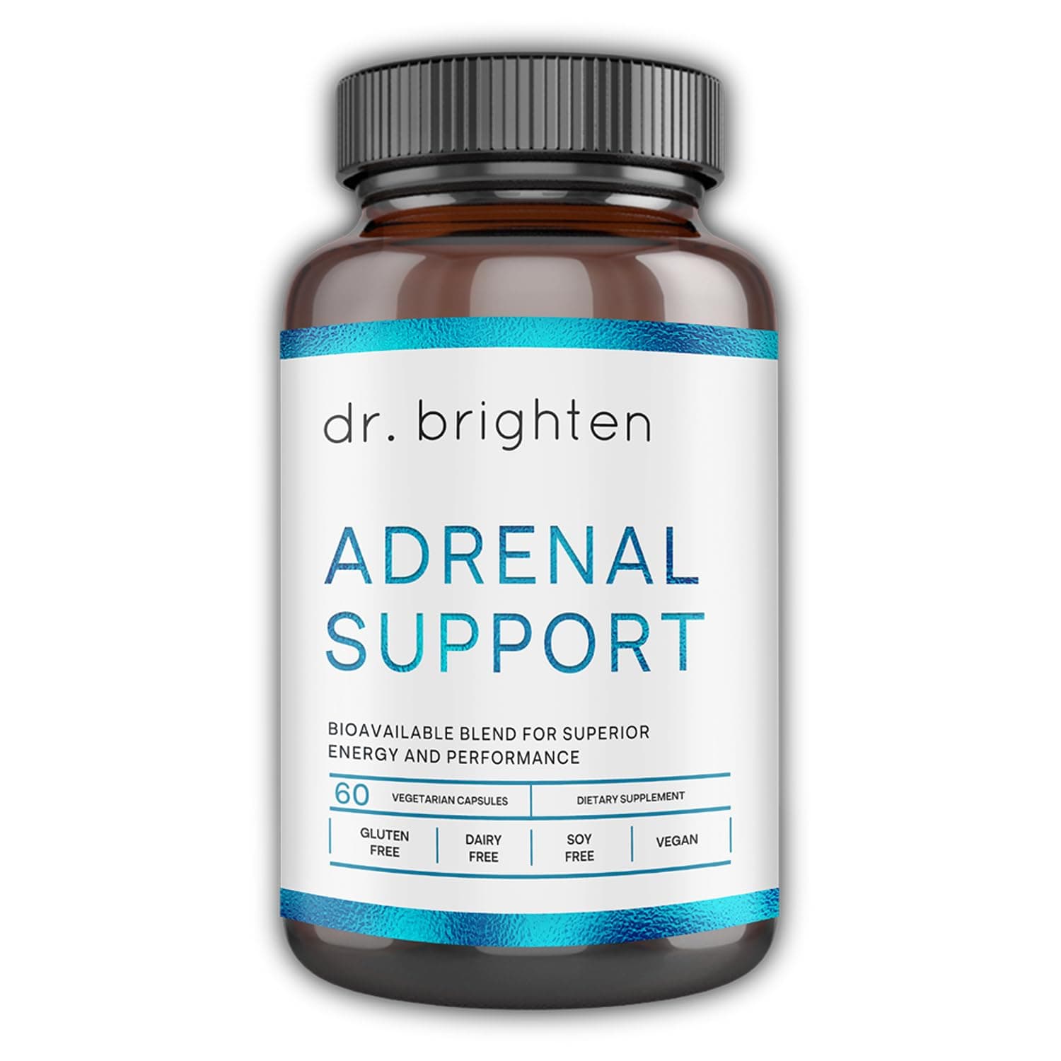 Adrenal Support - Dietary Supplement with Ashwagandha to Support Healthy Energy Levels and Stress Response (60 Count)