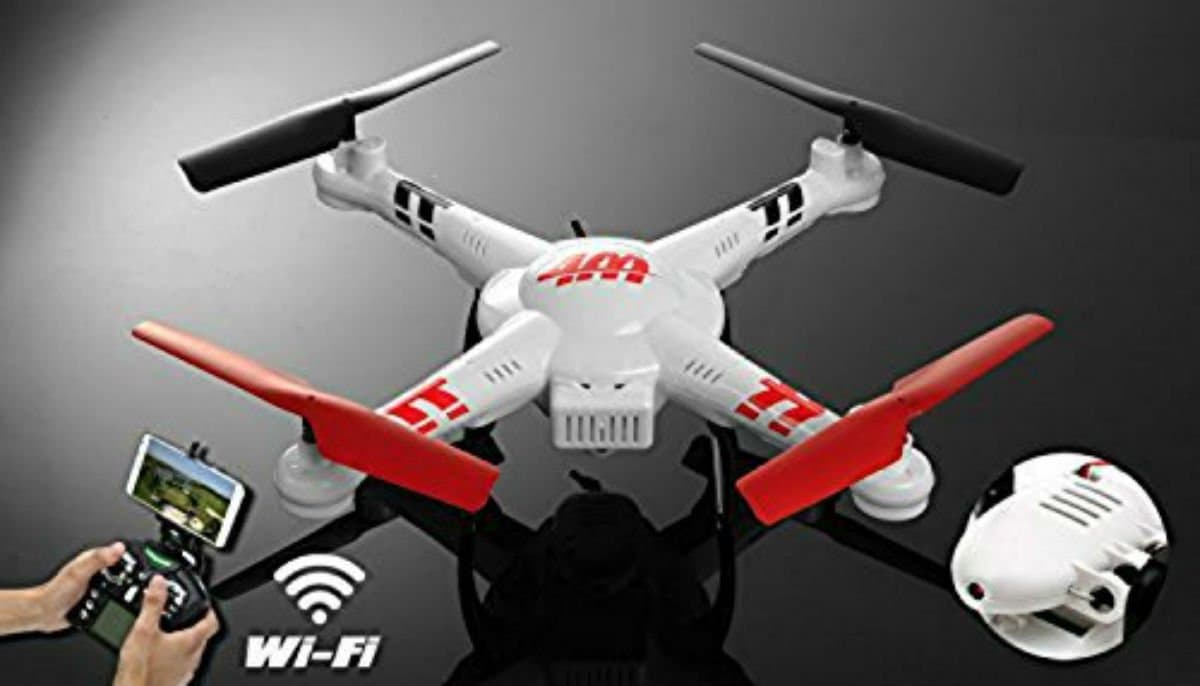 SkyCo V686K WiFi FPV Quadcopter Drone with Camera Live Video HD 720P Android/iOS APP Compatible with 3D VR Headset,One-Key Return & Headless Mode & 360 Degree Flips Roll Real-time Video