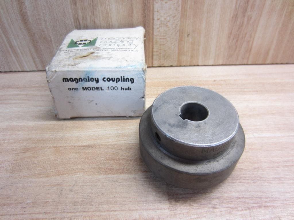 Model 100 Coupling Bore 5/8 Keyway 3/16"x1/16"