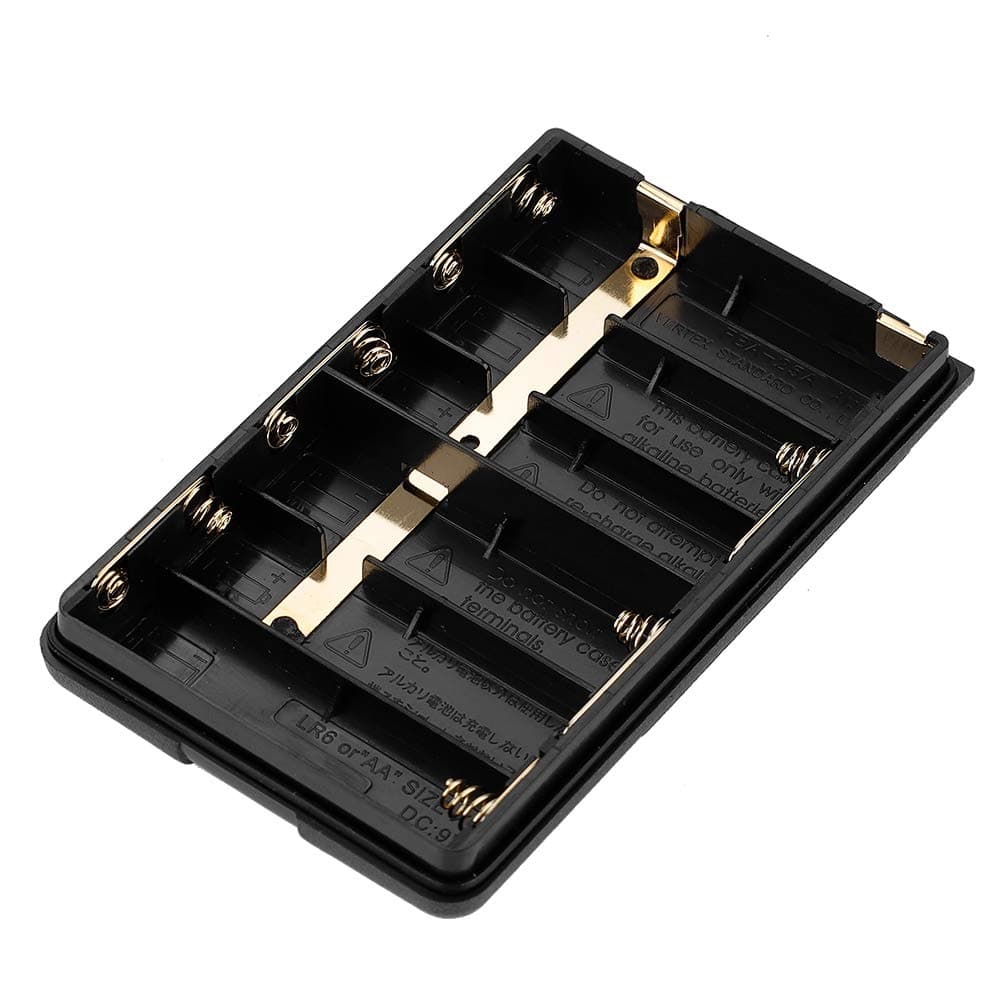 Bewinner 25V 6 x AA Battery Slot Clip Holder Battery Case,Radio Battery Box Compatible with for Yaesu/Vertex Series Radios, Battery FNB-V57 FNB-64 FNB-83 FNB-V88 FNB-94