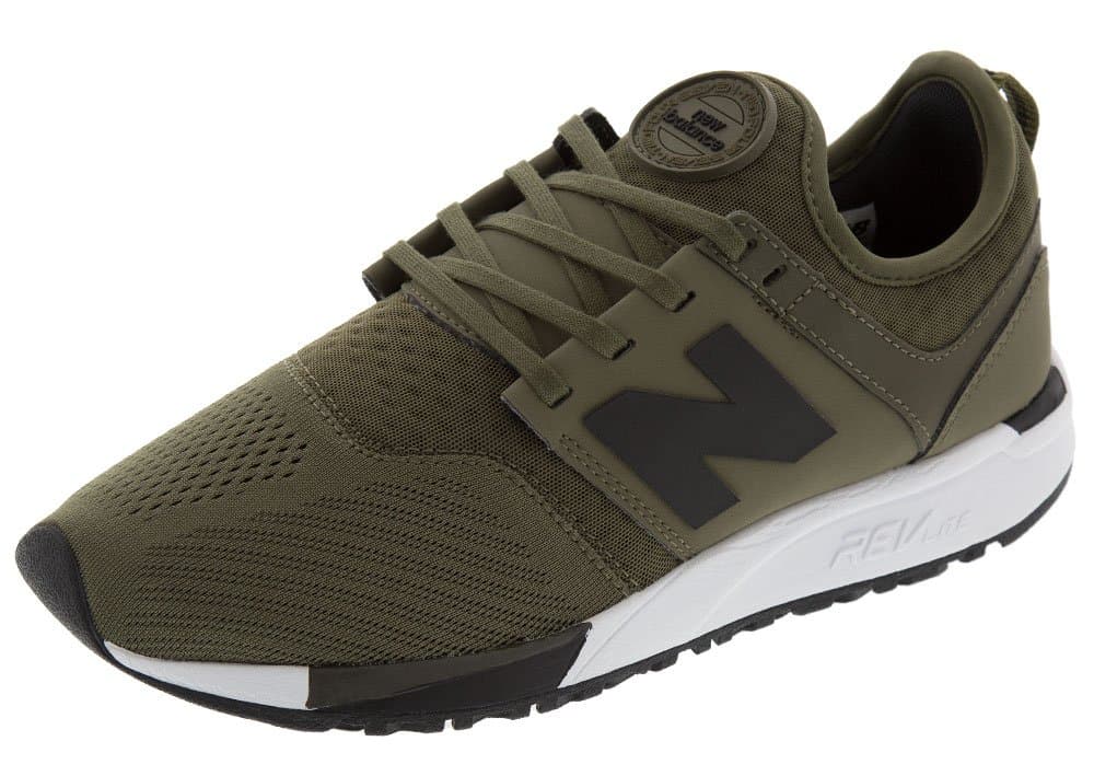 New Balance Men's MRL247OL, Olive, 8.5 D US