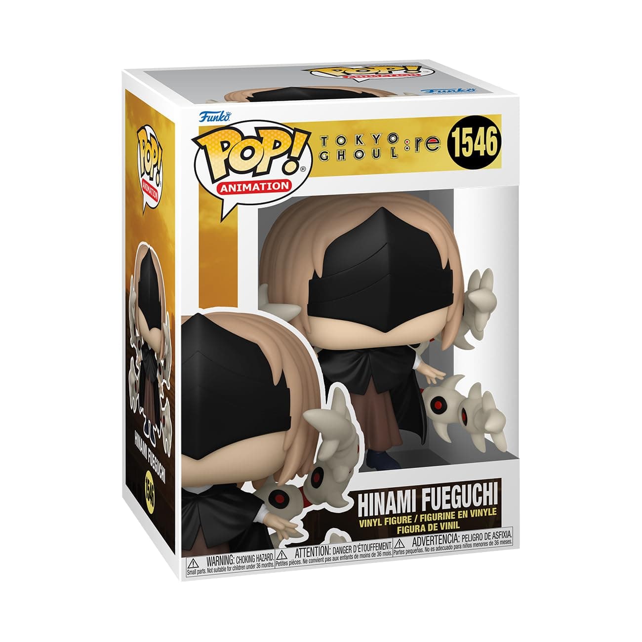 Funko Pop! Animation: Tokyo Ghoul: Re - Hinami Fueguchi - 1/6 Odds for Rare Chase Variant - Collectable Vinyl Figure - Gift Idea - Official Merchandise - Toys for Kids & Adults - Anime Fans