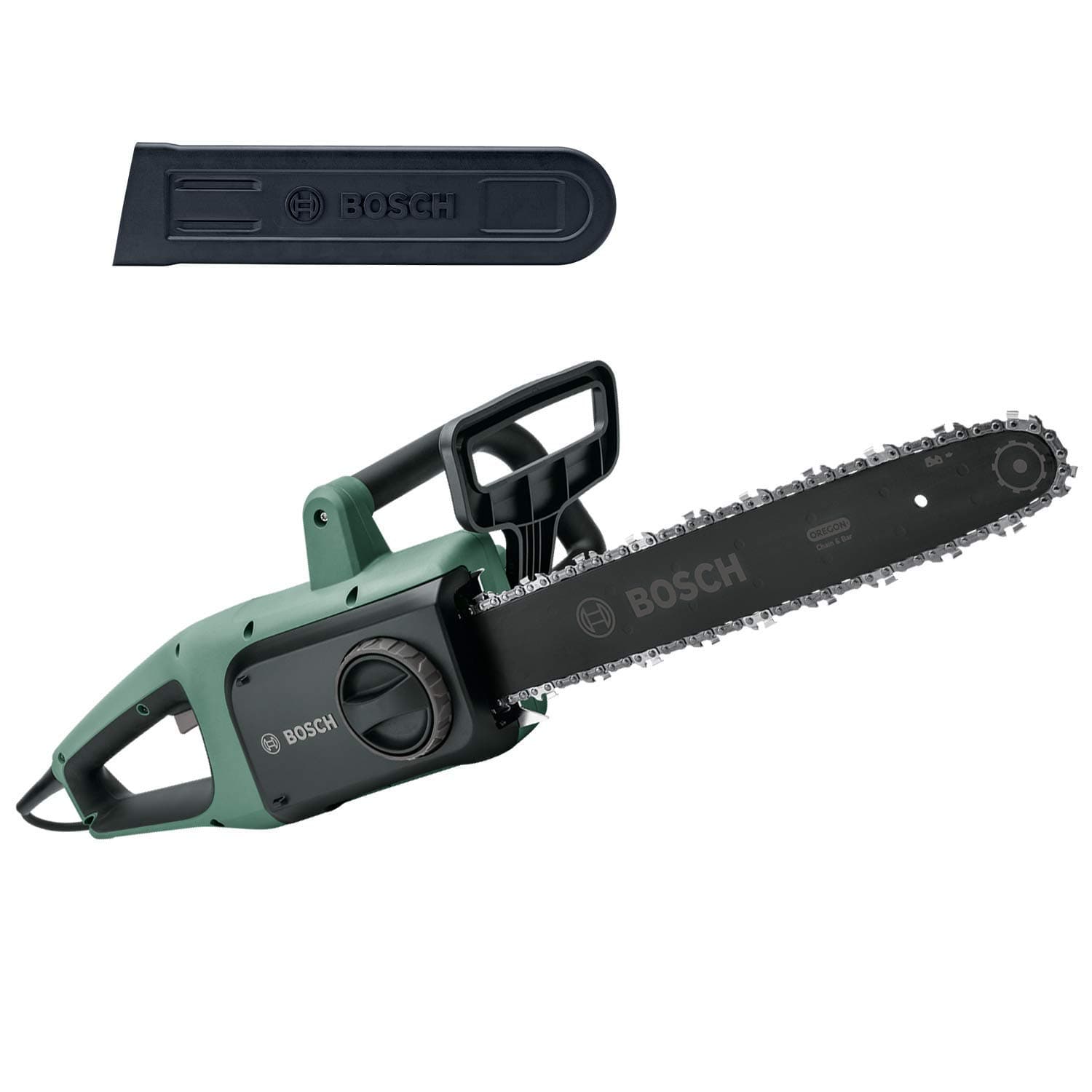 Bosch Home and Garden Chainsaw Universalchain 35 (1800 W, Weight: 4.2 Kg, Chain Speed: 12 M/S, In Carton Packaging), Black
