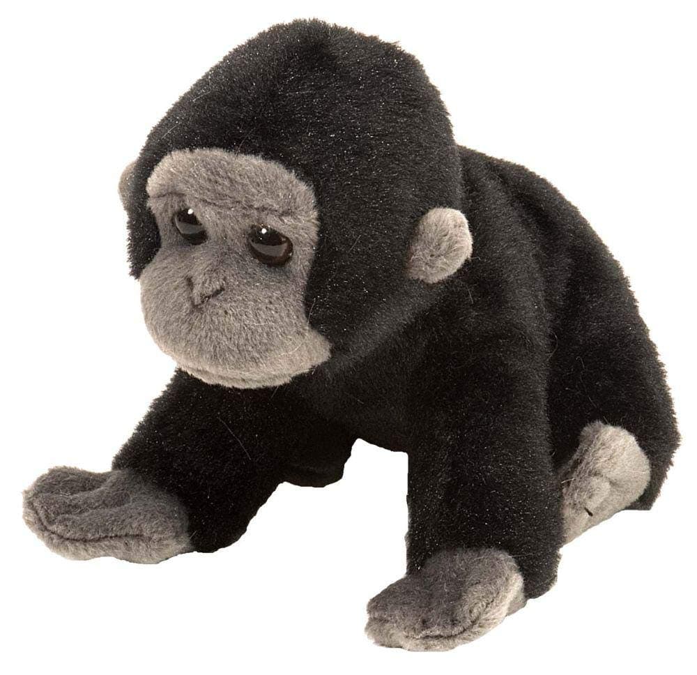 Wild Republic 13cm Plush Gorilla, Mehrfarbig/Meereswellen (Ocean Tides)