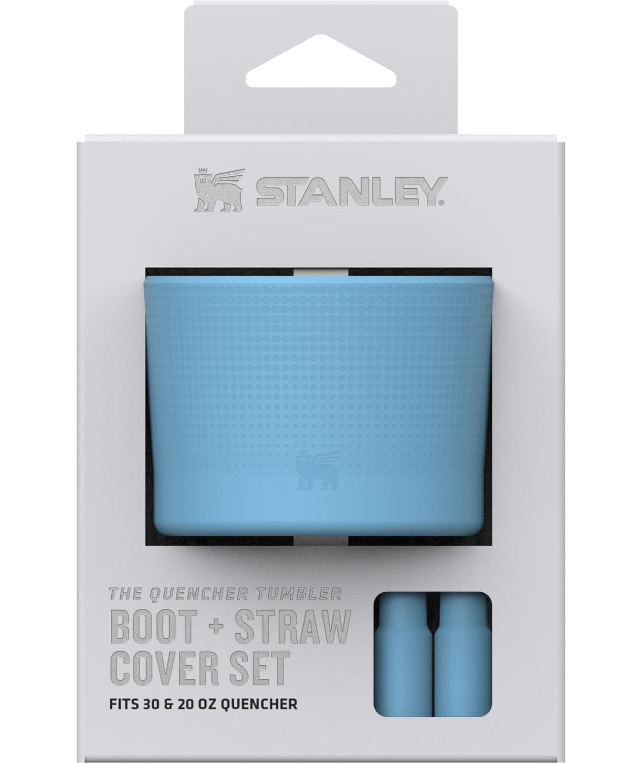 Stanley Quencher Boot and Straw Cover Cap | Anti-Slip Silicone Protector for Tumbler with Handle | Accessory Set for Stainless Steel Drinking Cup | BPA-Free